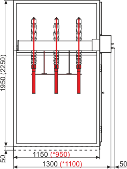 Rotoblok, Конструкция секционной ячейки, Вид внутри сбоку
